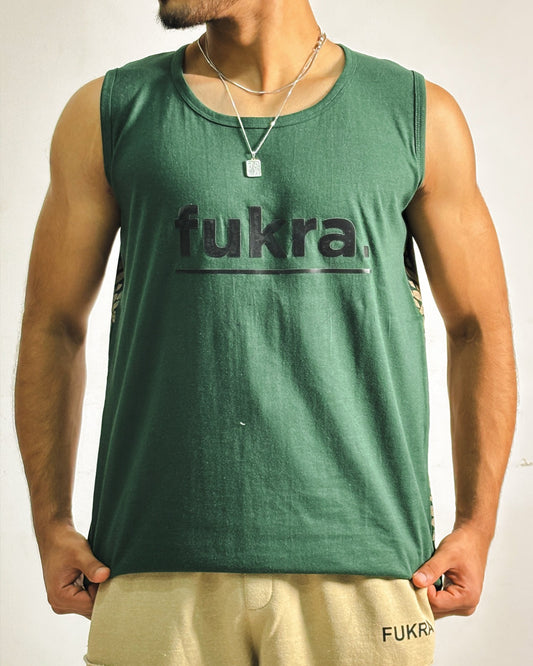 Fukra Green Tank-Top
